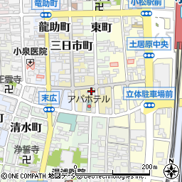 石川県小松市飴屋町16周辺の地図