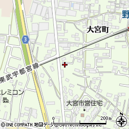 栃木県栃木市大宮町2519-1周辺の地図