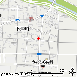 群馬県前橋市下沖町267周辺の地図