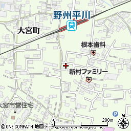 栃木県栃木市大宮町2564-17周辺の地図