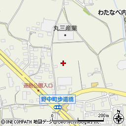 〒328-0124 栃木県栃木市野中町の地図