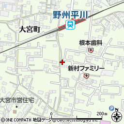 栃木県栃木市大宮町2572-7周辺の地図