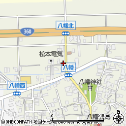 石川県小松市八幡（甲）周辺の地図