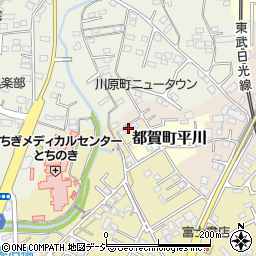 栃木県栃木市都賀町合戦場673-10周辺の地図