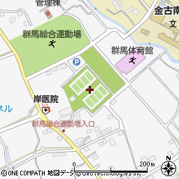 群馬県高崎市足門町1544-1周辺の地図