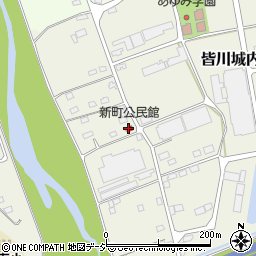 新町公民館周辺の地図