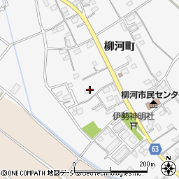 茨城県水戸市柳河町803周辺の地図