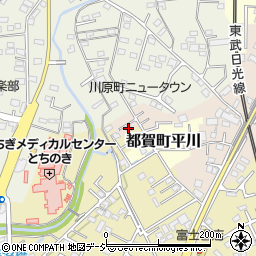 栃木県栃木市都賀町合戦場673-9周辺の地図