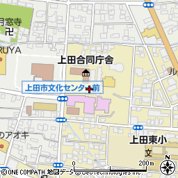 長野県上田合同庁舎　中小企業労働相談所周辺の地図