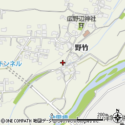 長野県上田市古里野竹317周辺の地図