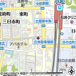 石川県小松市土居原町213周辺の地図