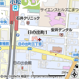 〒923-0868 石川県小松市八日市町地方の地図