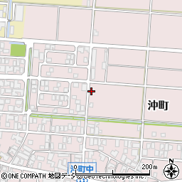 石川県小松市沖町ヘ周辺の地図
