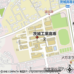 茨城工業高等専門学校周辺の地図