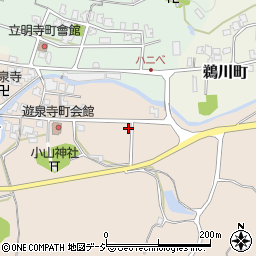 石川県小松市遊泉寺町ヨ周辺の地図