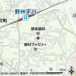 栃木県栃木市大宮町2136-8周辺の地図