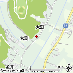 茨城県笠間市金井419周辺の地図