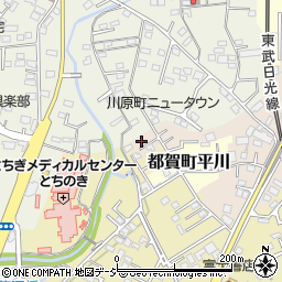 栃木県栃木市都賀町合戦場673周辺の地図