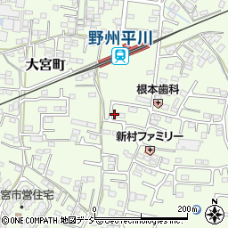 栃木県栃木市大宮町2564周辺の地図