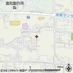 長野県上田市古里西野竹周辺の地図