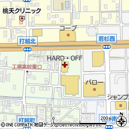 ハードオフ　小松東店周辺の地図