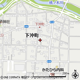 群馬県前橋市下沖町271周辺の地図