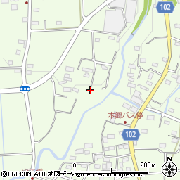 群馬県前橋市粕川町深津1362周辺の地図