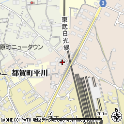 栃木県栃木市都賀町合戦場689-1周辺の地図