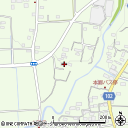 群馬県前橋市粕川町深津1358周辺の地図