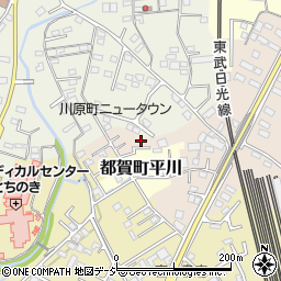 栃木県栃木市都賀町合戦場669-3周辺の地図