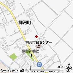 茨城県水戸市柳河町694周辺の地図