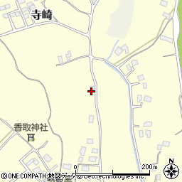 茨城県笠間市寺崎585周辺の地図