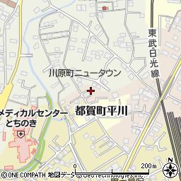 栃木県栃木市都賀町合戦場671-2周辺の地図