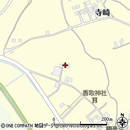茨城県笠間市寺崎632周辺の地図