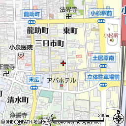 石川県小松市飴屋町66周辺の地図