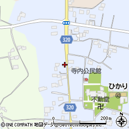 栃木県真岡市寺内286周辺の地図