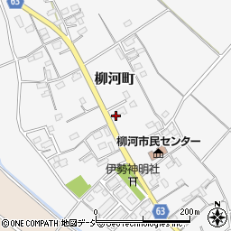 茨城県水戸市柳河町735周辺の地図