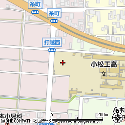石川県小松市沖町ヌ周辺の地図