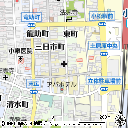 石川県小松市東町57周辺の地図