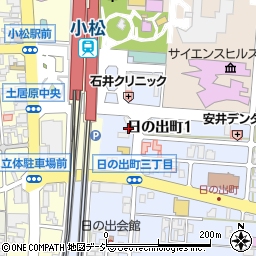 小松バス駅前案内所周辺の地図