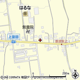 群馬県高崎市上室田町4160-8周辺の地図