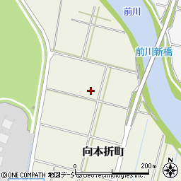 石川県小松市向本折町（甲イ）周辺の地図