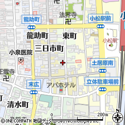 石川県小松市東町56周辺の地図