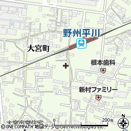 栃木県栃木市大宮町2549周辺の地図