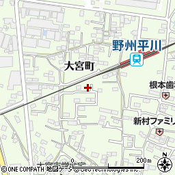 栃木県栃木市大宮町2530-37周辺の地図