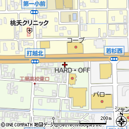 スターバックスコーヒー小松打越店周辺の地図