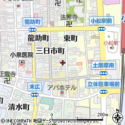 石川県小松市東町55周辺の地図