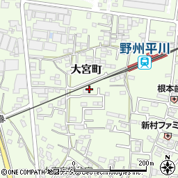 栃木県栃木市大宮町2530-38周辺の地図