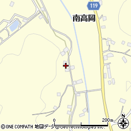 栃木県真岡市南高岡1395-2周辺の地図