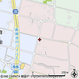 群馬県高崎市引間町530周辺の地図